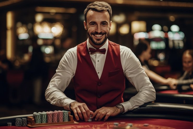 Studio kasino langsung Big Time Gaming draja777 dengan dealer profesional